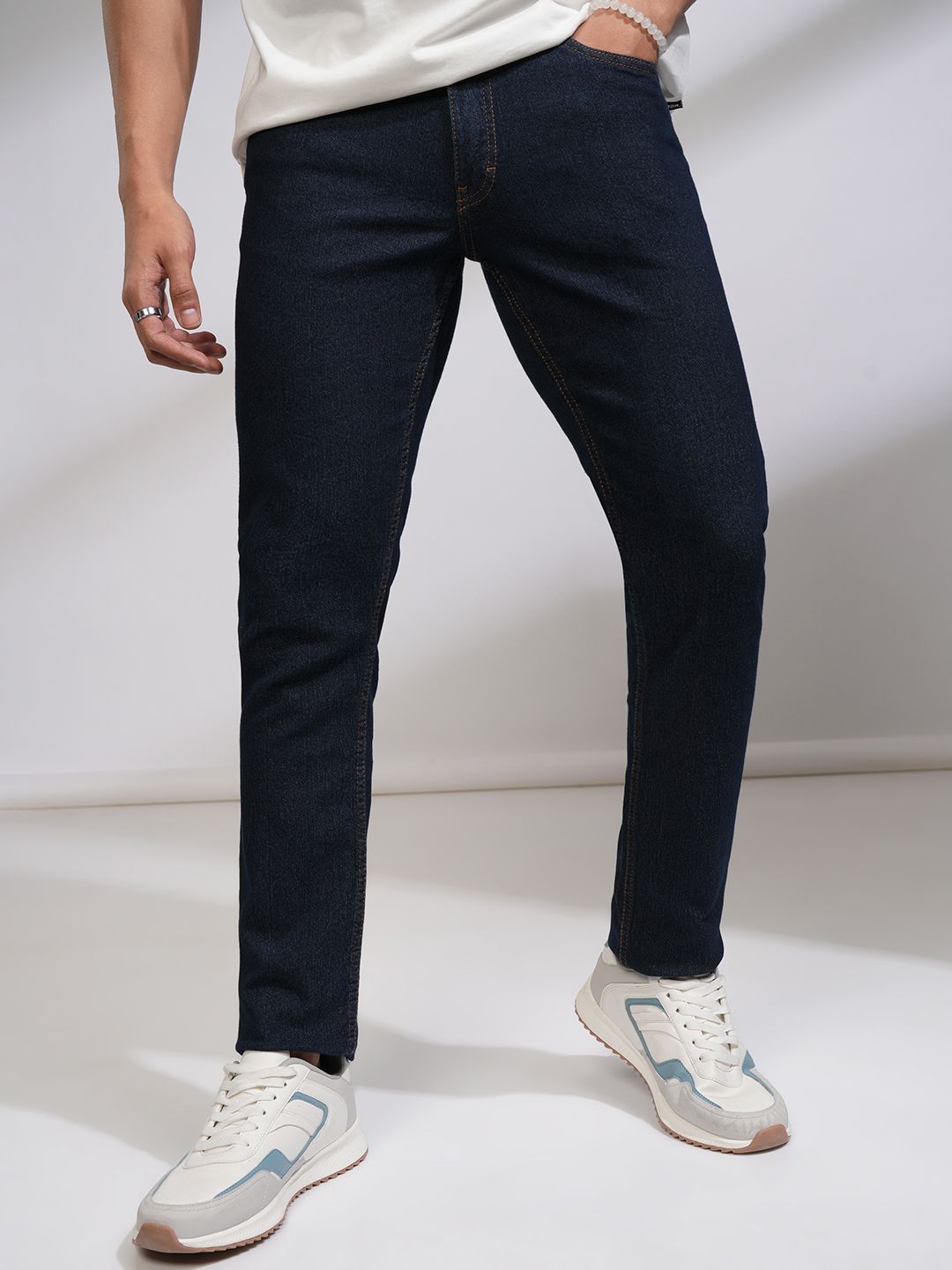 Men Slim Fit Stretchable Jeans - Image 3