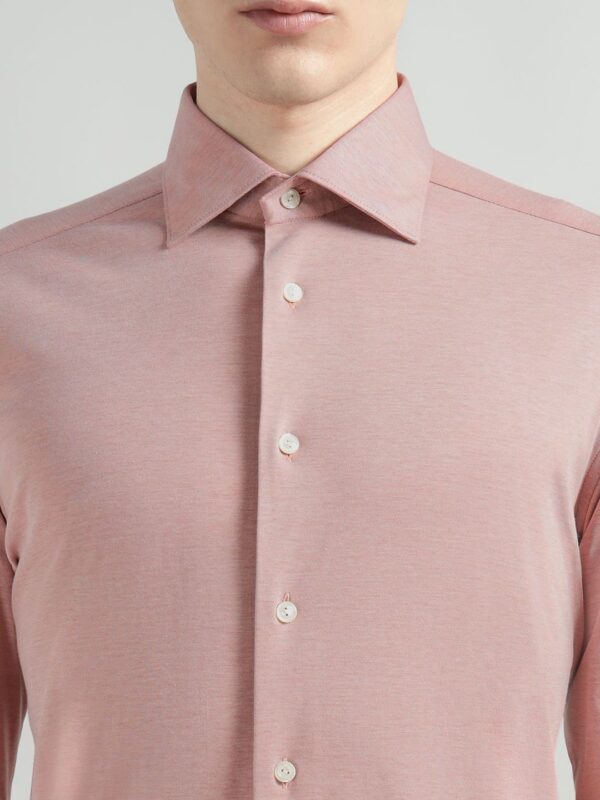 Spread Collar Long Sleeves Shirt - Image 2