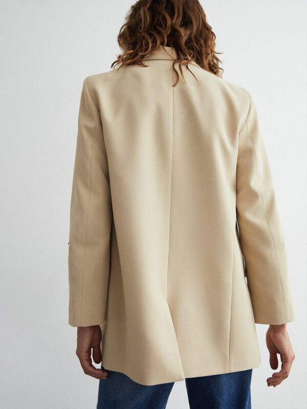 Relaxed Fit Front-Open Blazer - Image 2