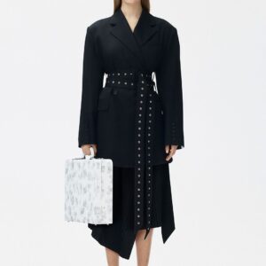 Belted Wool Blazer