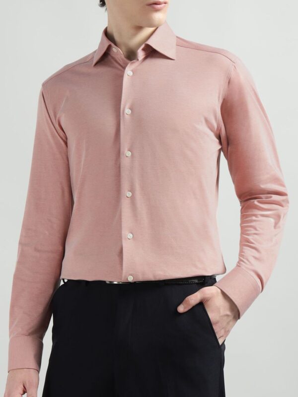 Spread Collar Long Sleeves Shirt