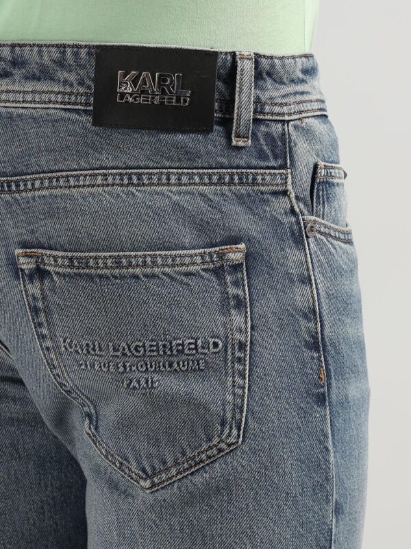 Men Slim Fit Mid-Rise Heavy Fade Jeans - Image 3