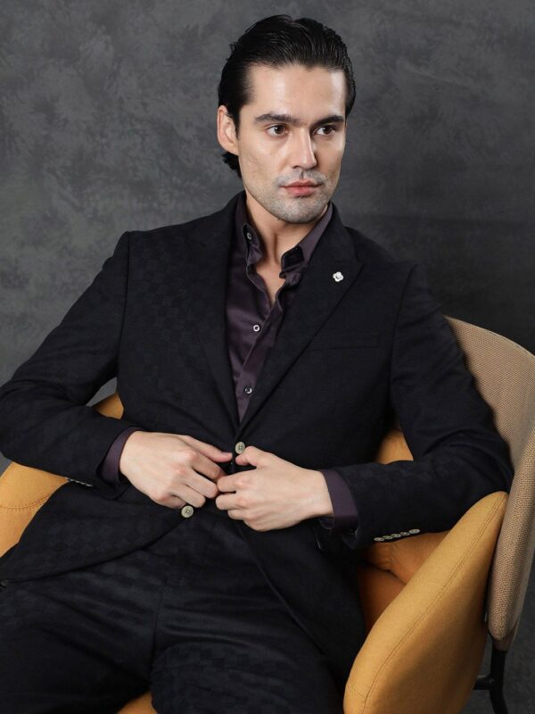 Slim-Fit Single-Breasted Casual Blazer - Image 3