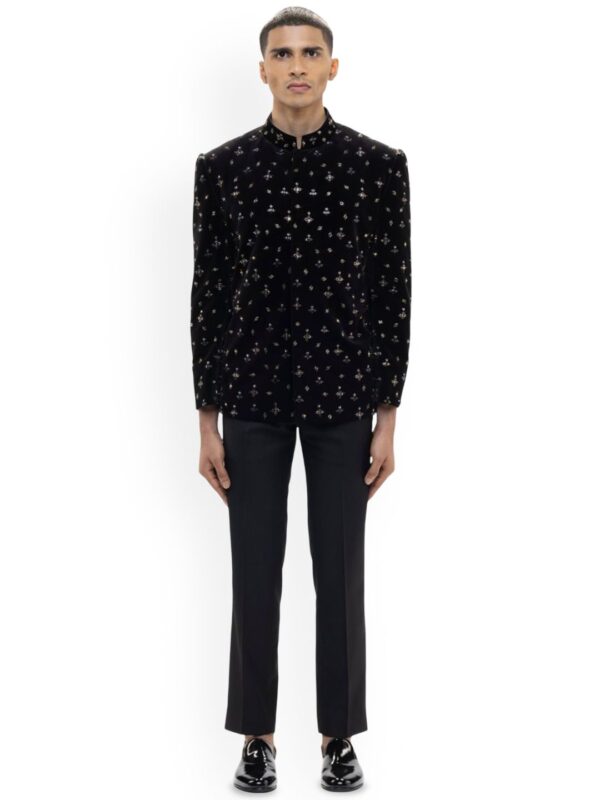 Embellished Bandhgala Suit