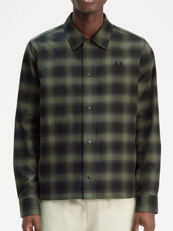 Men Checked Casual Cotton Shirt
