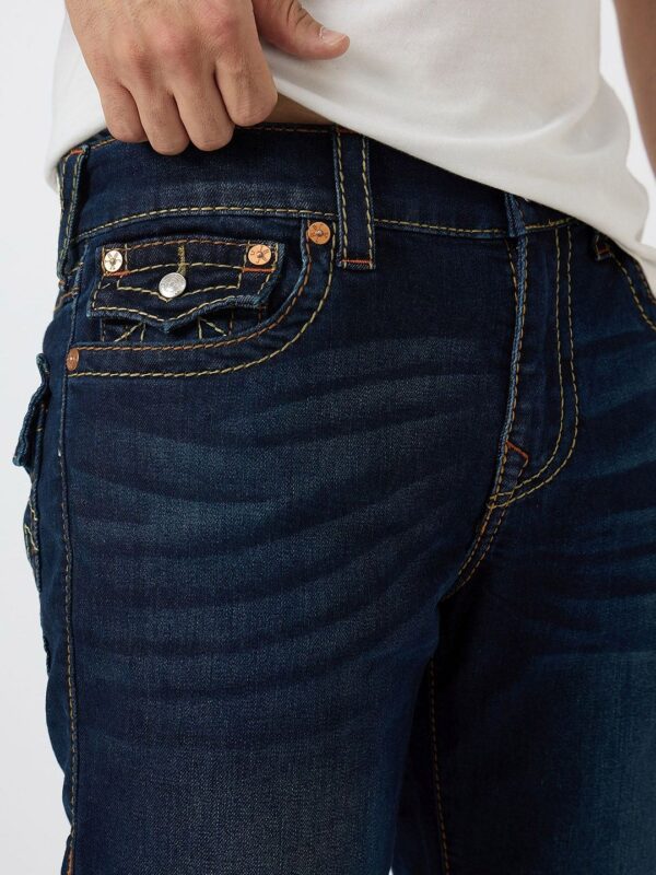 Men Straight Fit Mid-Rise Jeans - Image 3
