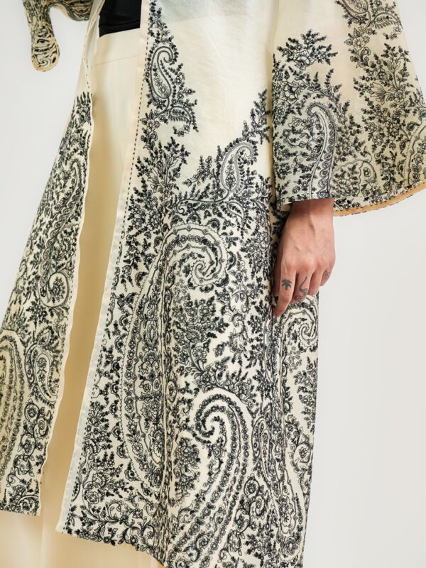 Floral Printed Longline Tailored Jacket - Image 2
