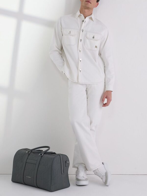 Men Solid Spread Collar Pure Cotton Casual Shirt - Image 3