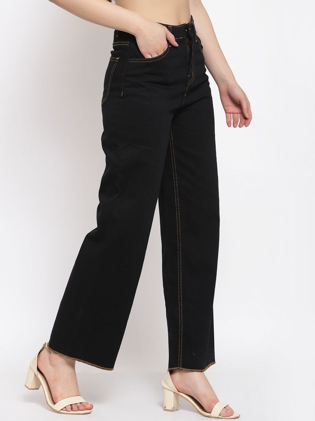 women jean straight fit high rise stretchable jeans women jean straight fit high rise stretchable jeans